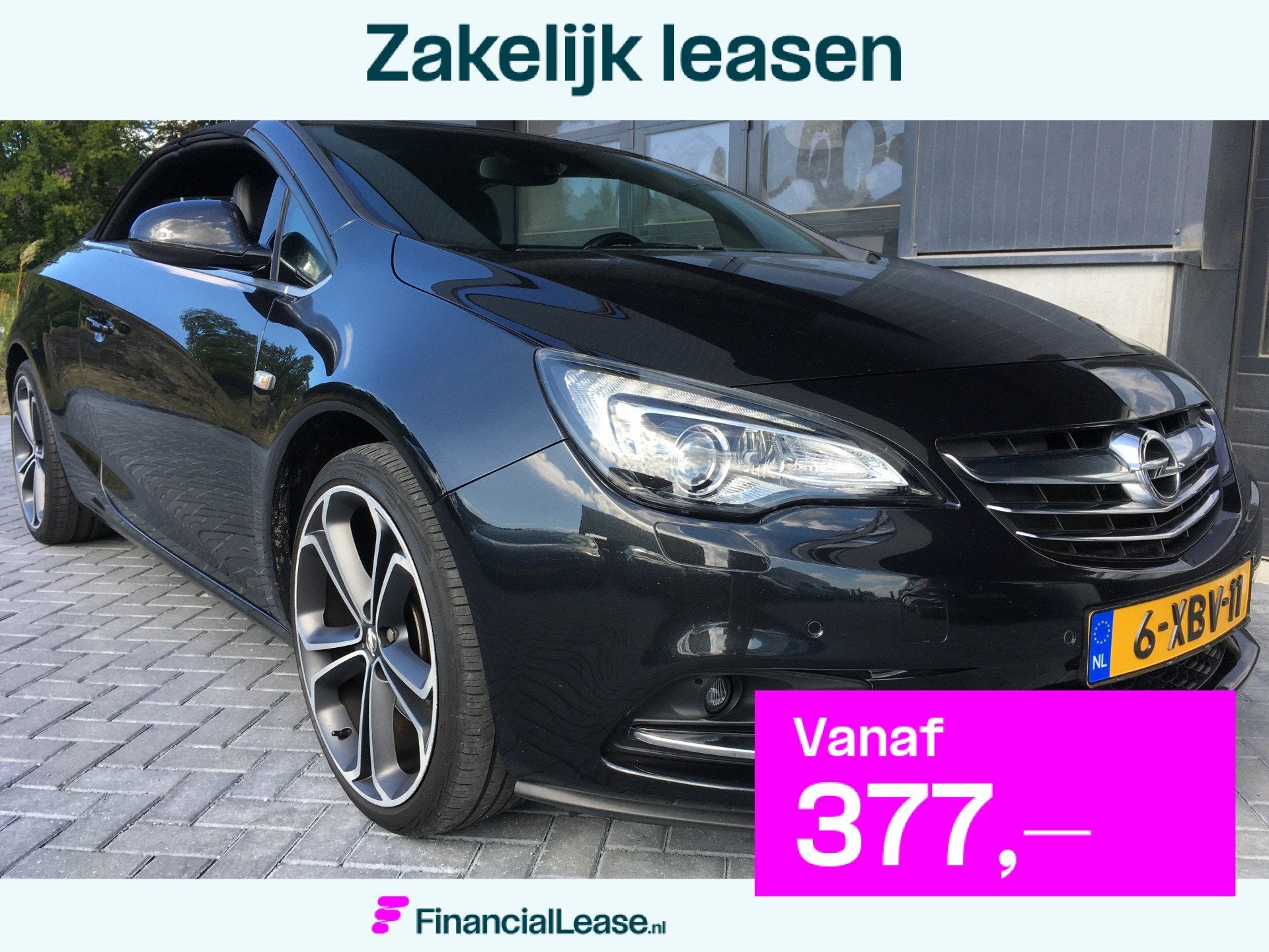 Opel Cascada 1.6 Turbo Cosmo nieuwe cabriokap, Voorwielaandrijving, Euro 5, Gebruikt, Zwart