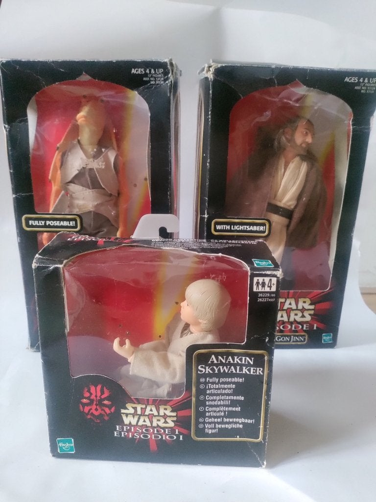 3x Star Wars episode 1 figuren, Ophalen of Verzenden, Zo goed als nieuw