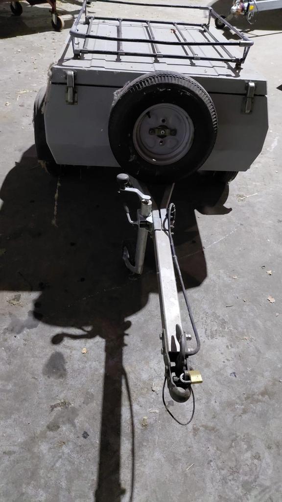 Bagagewagen met verlengde dissel, Ophalen, Gebruikt