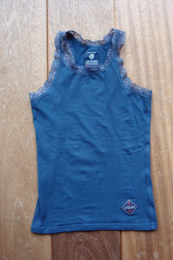 Jake Fischer hemdje shirt maat 128 NIEUWSTAAT €3,95, Meisje, Ophalen of Verzenden, Zo goed als nieuw, Shirt of Longsleeve