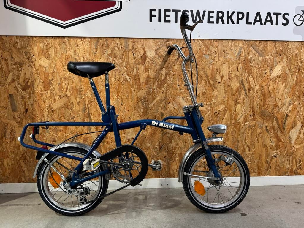 Di Blasi vouwfiets (2x), Gebruikt, 16 tot 18 inch, Versnellingen, Totaal opvouwbaar