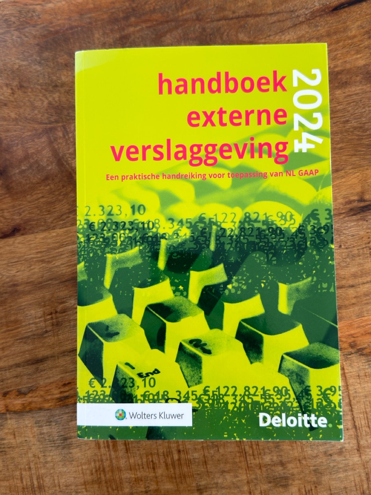 Handboek Externe Verslaggeving 2024 Deloitte, Boeken, Studieboeken en Cursussen, Ophalen of Verzenden, Gamma, Zo goed als nieuw