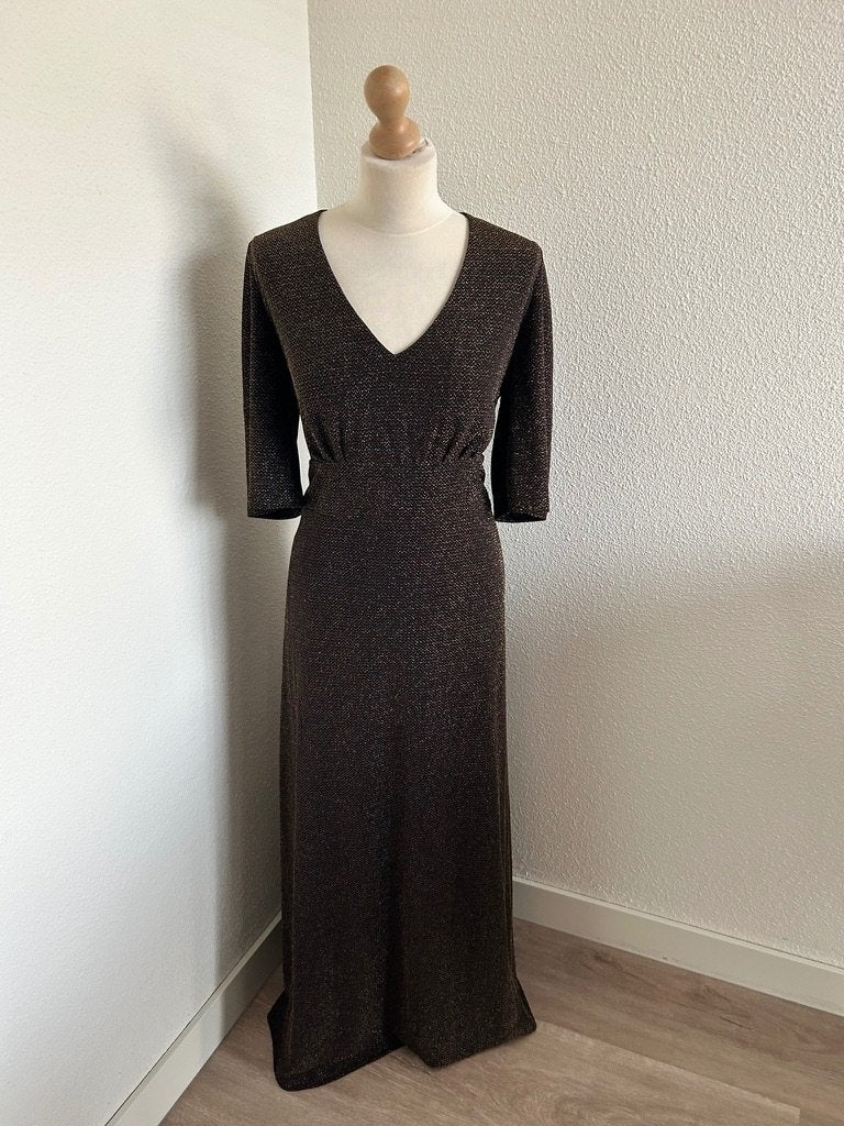 King Louie maat XXL shiloh maxi dress glitter 2706
