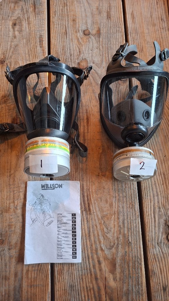 2x Willson en North gelaatsmasker stofmasker gezichtsmasker, ., Nieuw, Ophalen of Verzenden, .