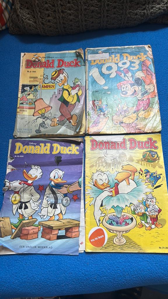 Donald Duck strips, Boeken, Stripboeken, Meerdere stripboeken, Ophalen, Gelezen