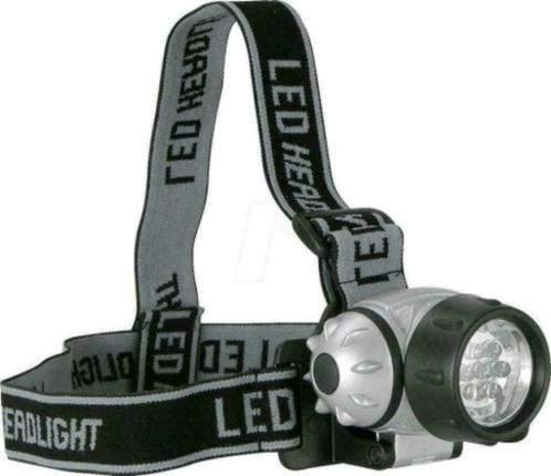 5 LED Hoofdlamp, Ophalen, Nieuw, Batterij