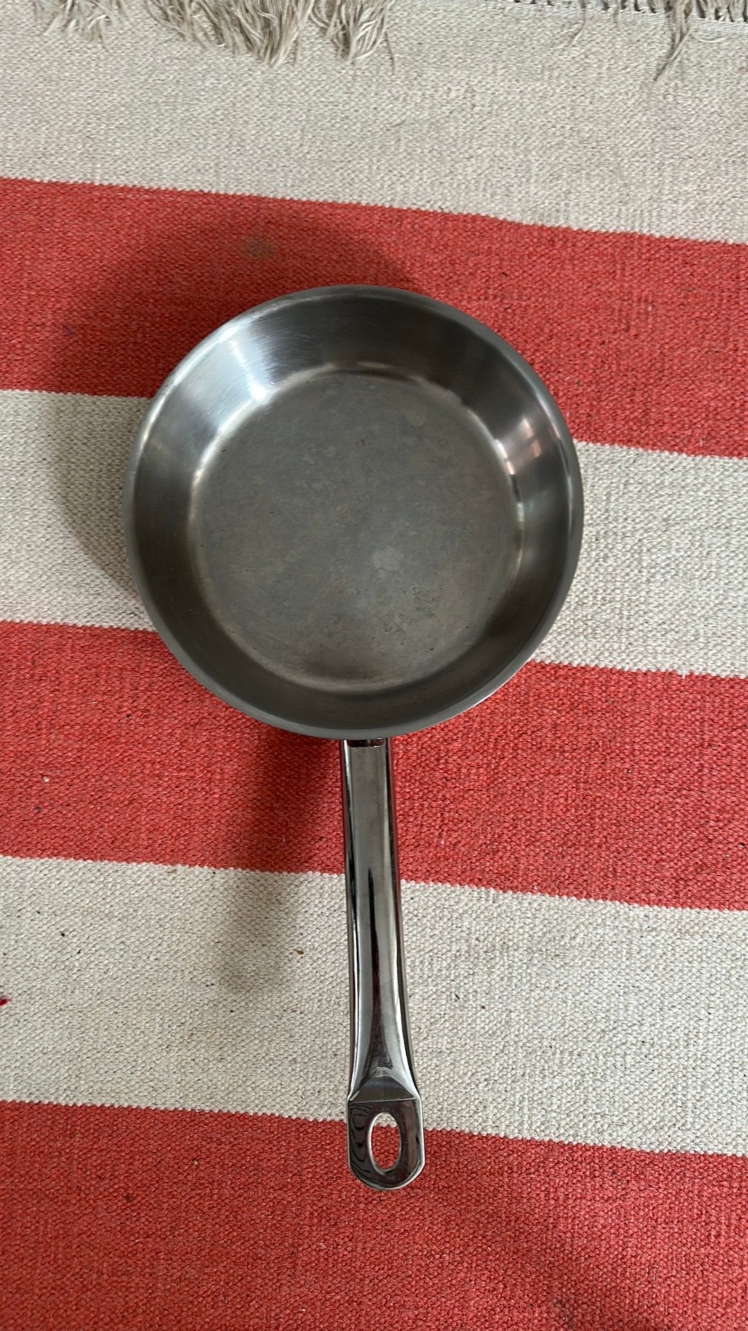 Koekenpan SIGG 22 centimeter, Ophalen, Zo goed als nieuw, Rvs, Koekenpan of Braadpan