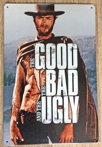 The Good the Bad and the Ugly Metalen Wandbord film Poster, Verzenden, Nieuw, Poster