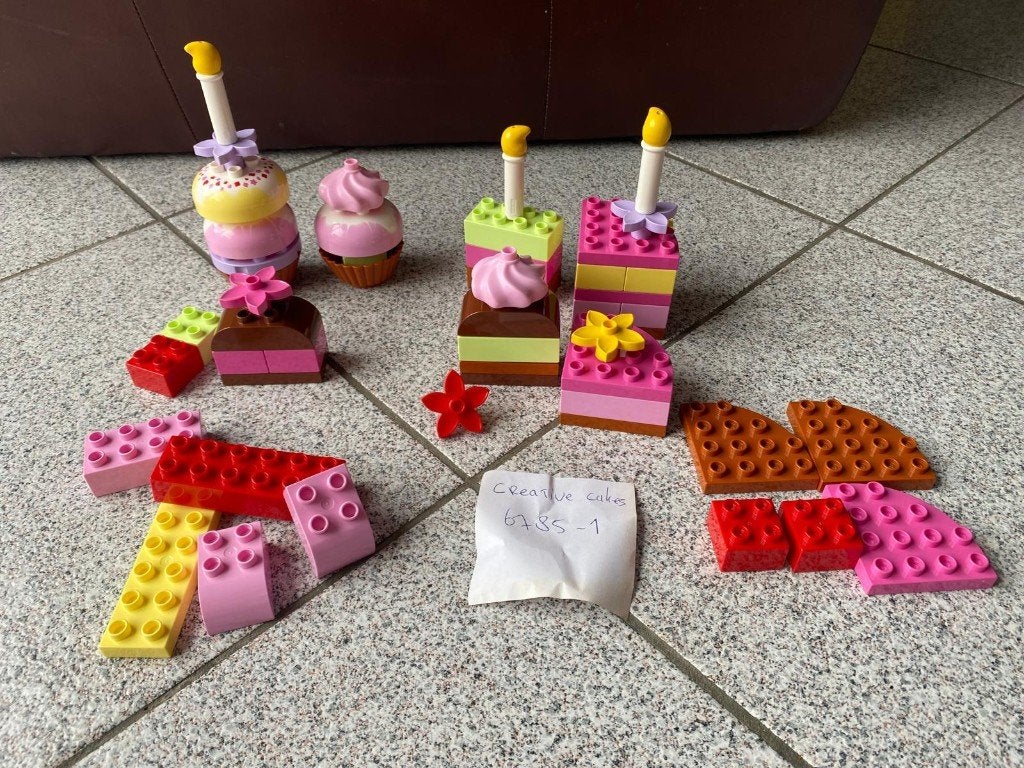 Duplo 6785 - Creative Cakes / Creatieve Taartjes, Ophalen of Verzenden, Zo goed als nieuw, Duplo, Complete set