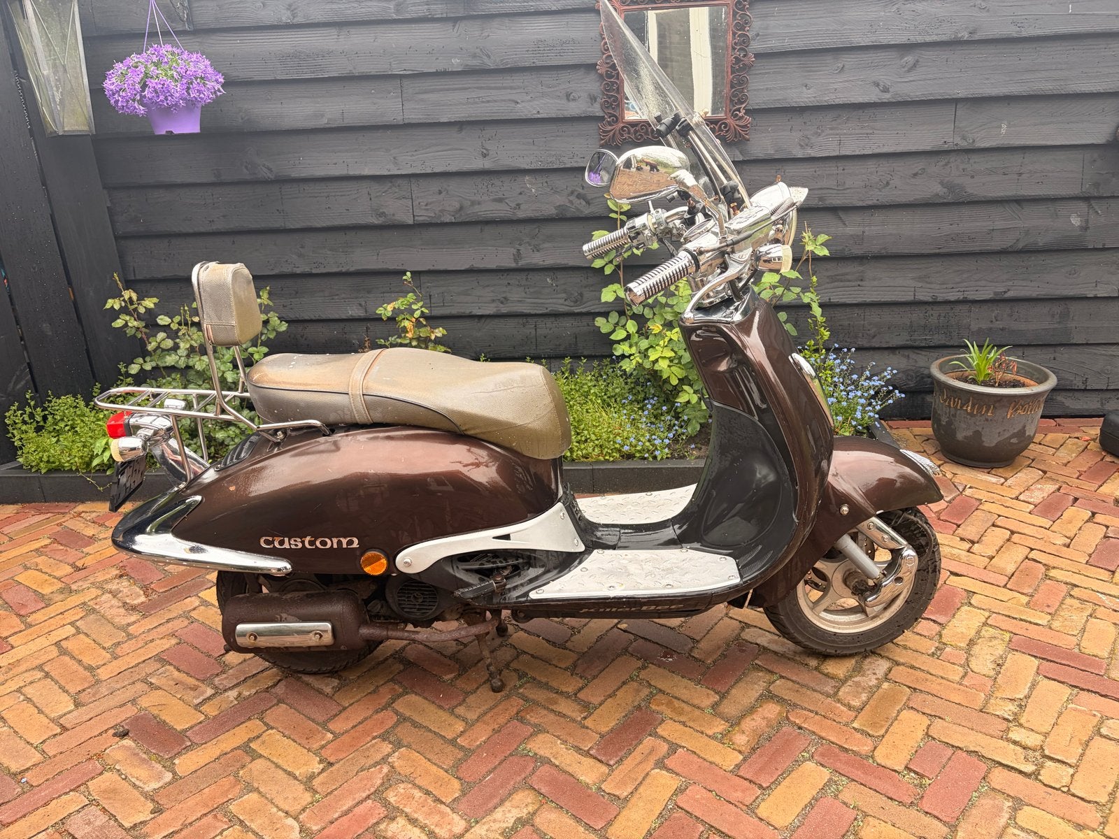 Retro Killerbee scooter - Rijklaar!, Ophalen, Gebruikt, Overige merken