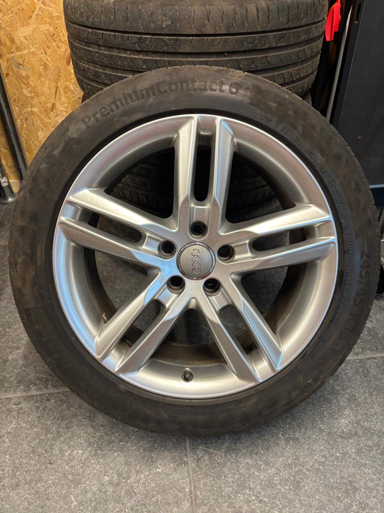 Set 18 inch velgen - Audi A6 C7, Auto-onderdelen, Banden en Velgen, Ophalen, 18 inch, Banden en Velgen, Personenwagen