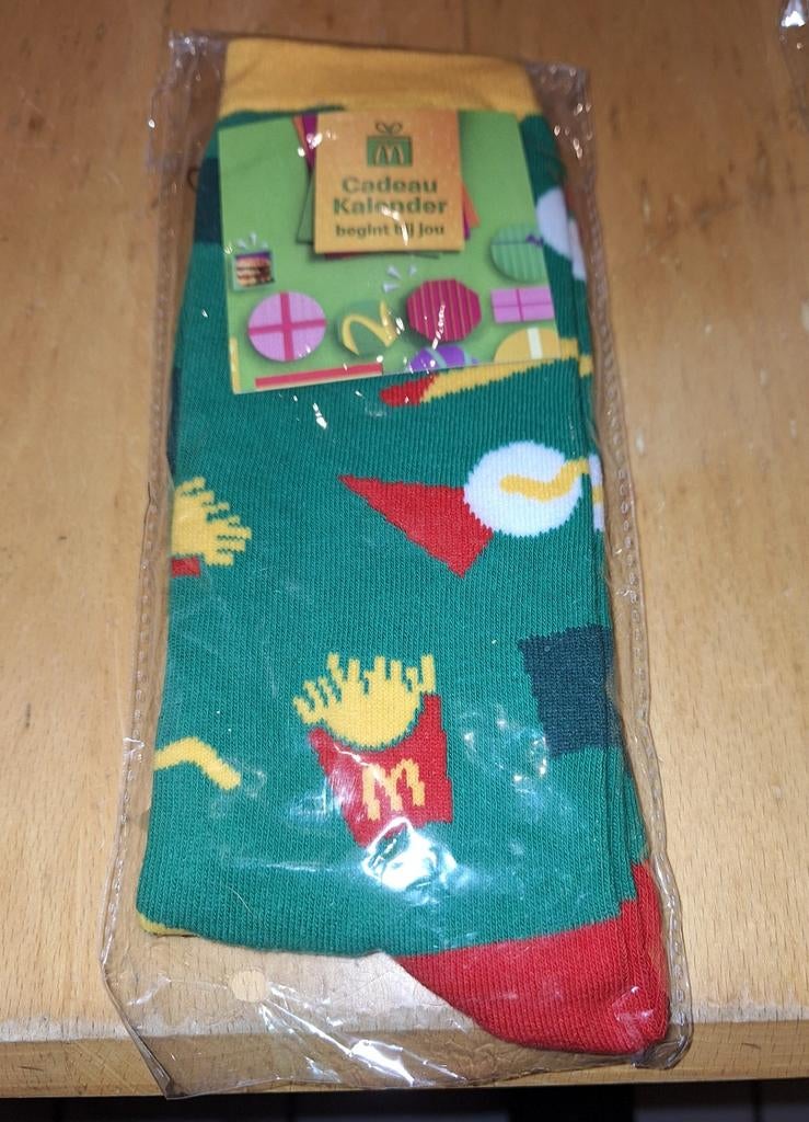 SPLINTERNIEUWE ORIGINELE LIMITED EDITION MC DONALDS SOKKEN
M, Overige kleuren, Ophalen of Verzenden, MC DONALD'S, Nieuw