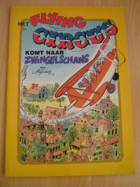 Het flying circus komt naar Zwingelschans, stripboek, Boeken, Eén stripboek, Ophalen of Verzenden, Zo goed als nieuw