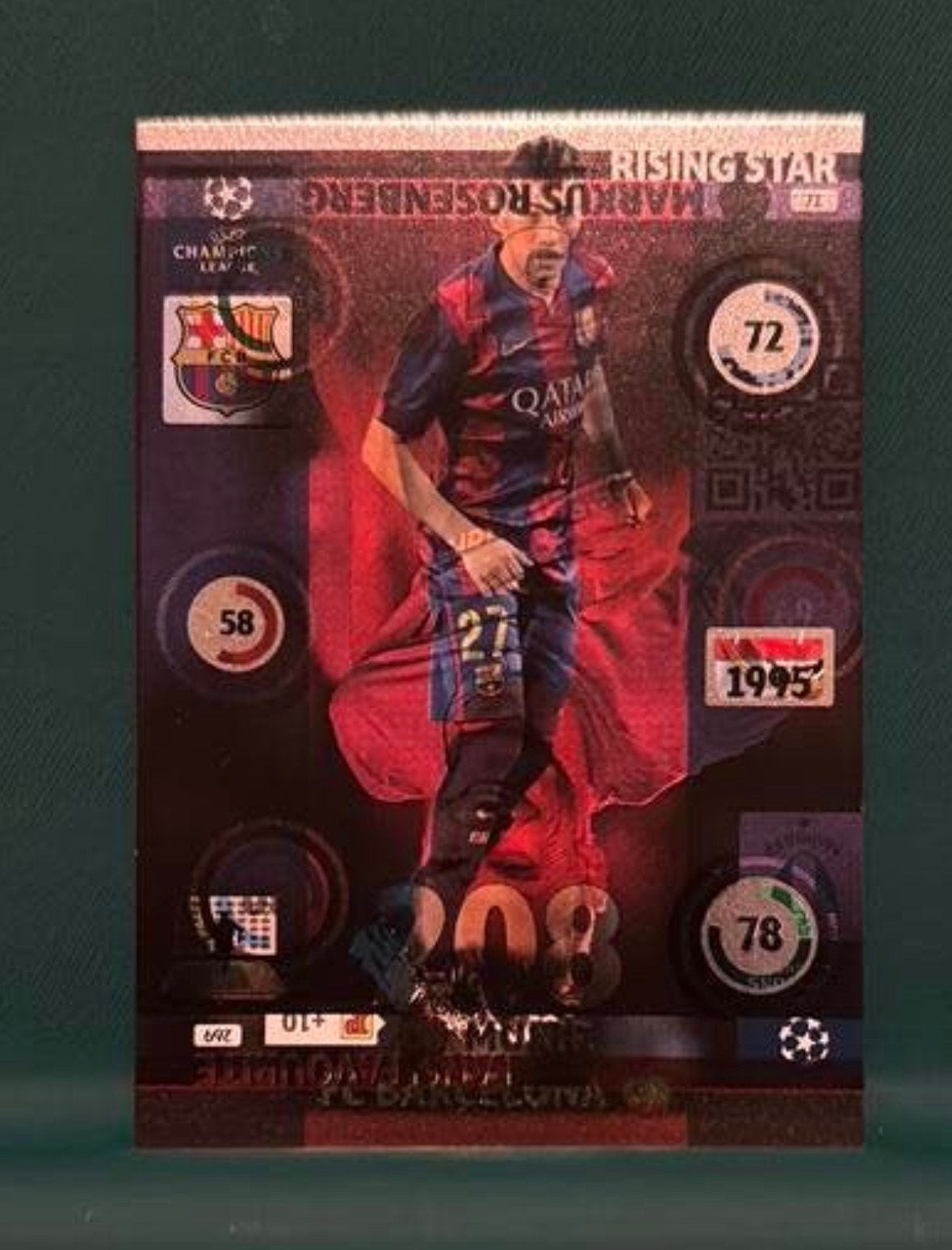 Panini Champions League 2014/2015 misprint, Ophalen of Verzenden, Zo goed als nieuw, Buitenlandse clubs, Poster, Plaatje of Sticker