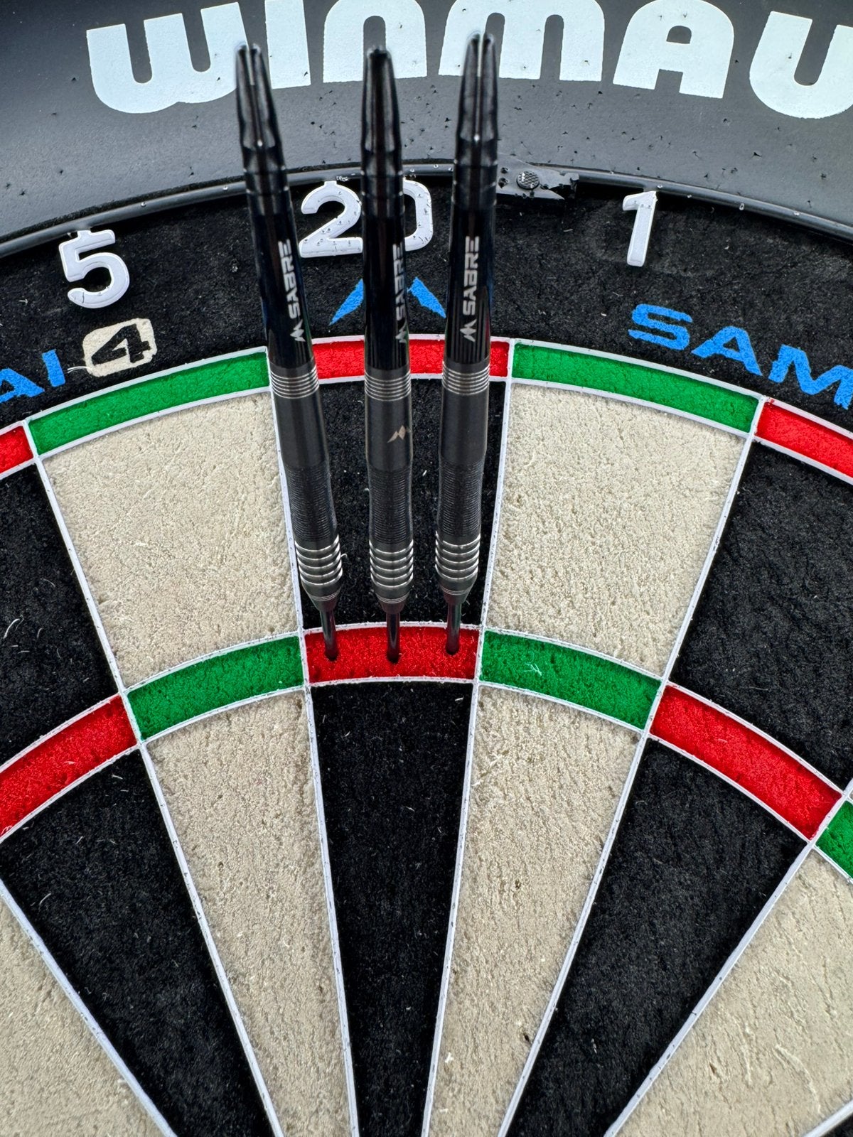 Mission Precision 90% - 23G, Sport en Fitness, Darts, Ophalen of Verzenden, Zo goed als nieuw, Pijlen