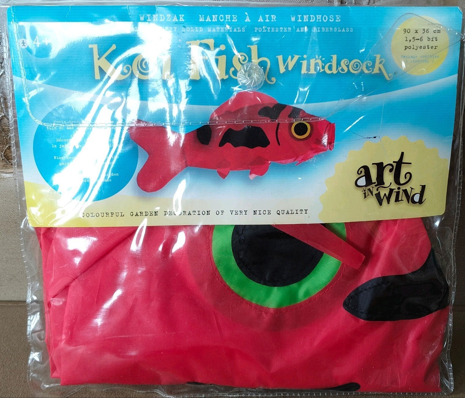🎏 Nieuwe Koi Fish Windsock - Koi vis  windzak Tuindecoratie, Tuin en Terras, Windwijzers en Windmolens, Verzenden, Nieuw