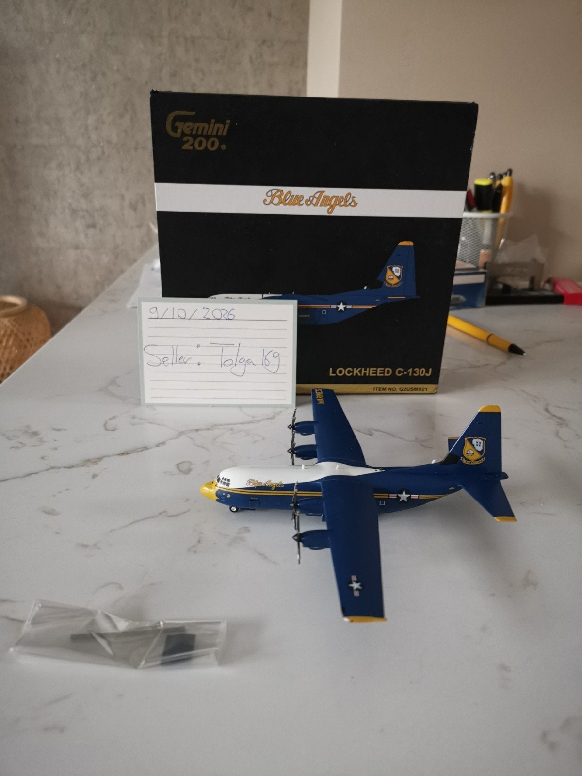 Blue Angels C-130J Gemini Jets 1:200 Reg. 170000 G2USM921, Overige merken, 1:200 of kleiner, Nieuw, Ophalen of Verzenden