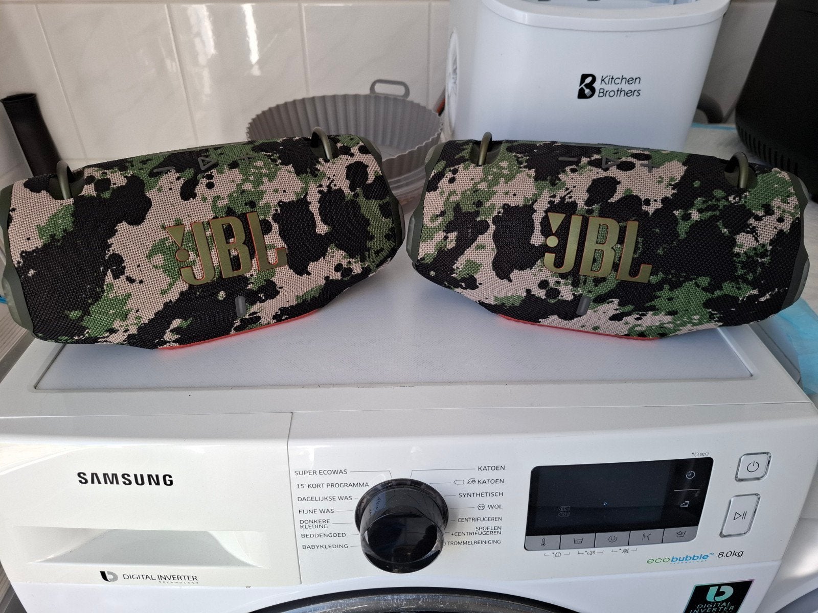 JBL Xtreme 4 camouflage 2 stuks, Audio, Tv en Foto, Ophalen, Minder dan 60 watt, JBL