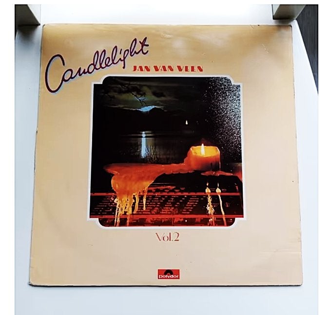 original lp- jan van veen -candlelight vol 2 *1977*, Cd's en Dvd's, LP, Gebruikt, Overige genres, Ophalen of Verzenden