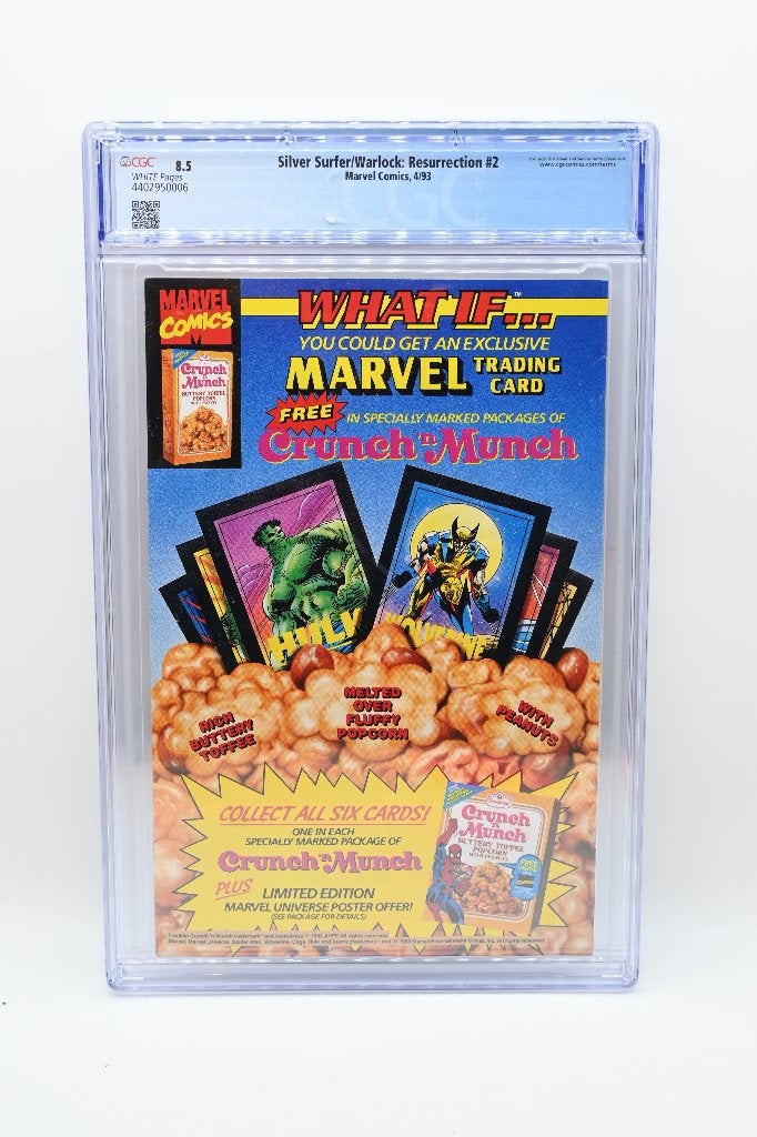 Silver Surfer/Warlock: Resurrection #2 CGC 8.5, Boeken, Eén comic, Amerika, Ophalen of Verzenden, Zo goed als nieuw