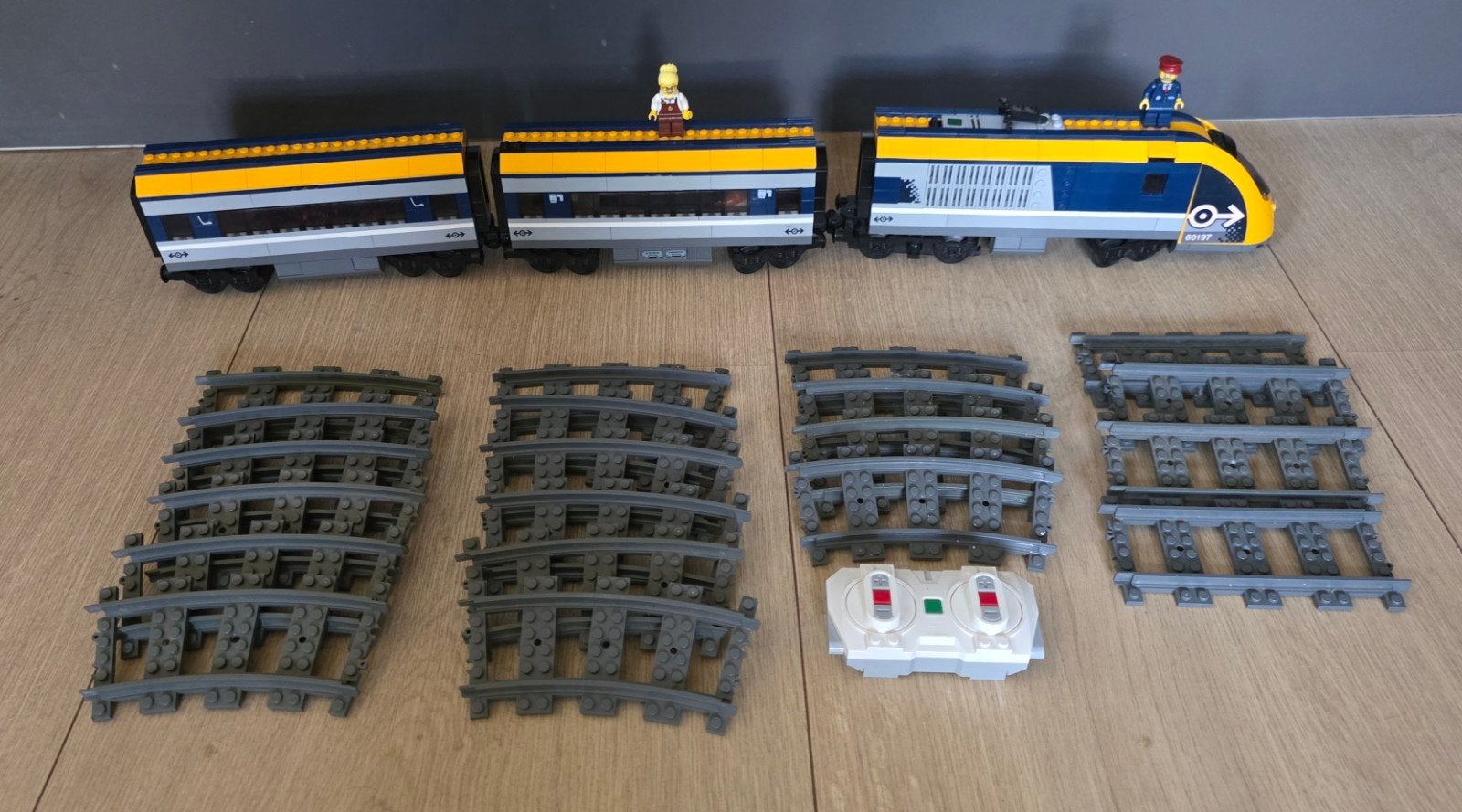 lego City Trein 60197, Overige merken, Gelijkstroom, Rails, Ophalen of Verzenden