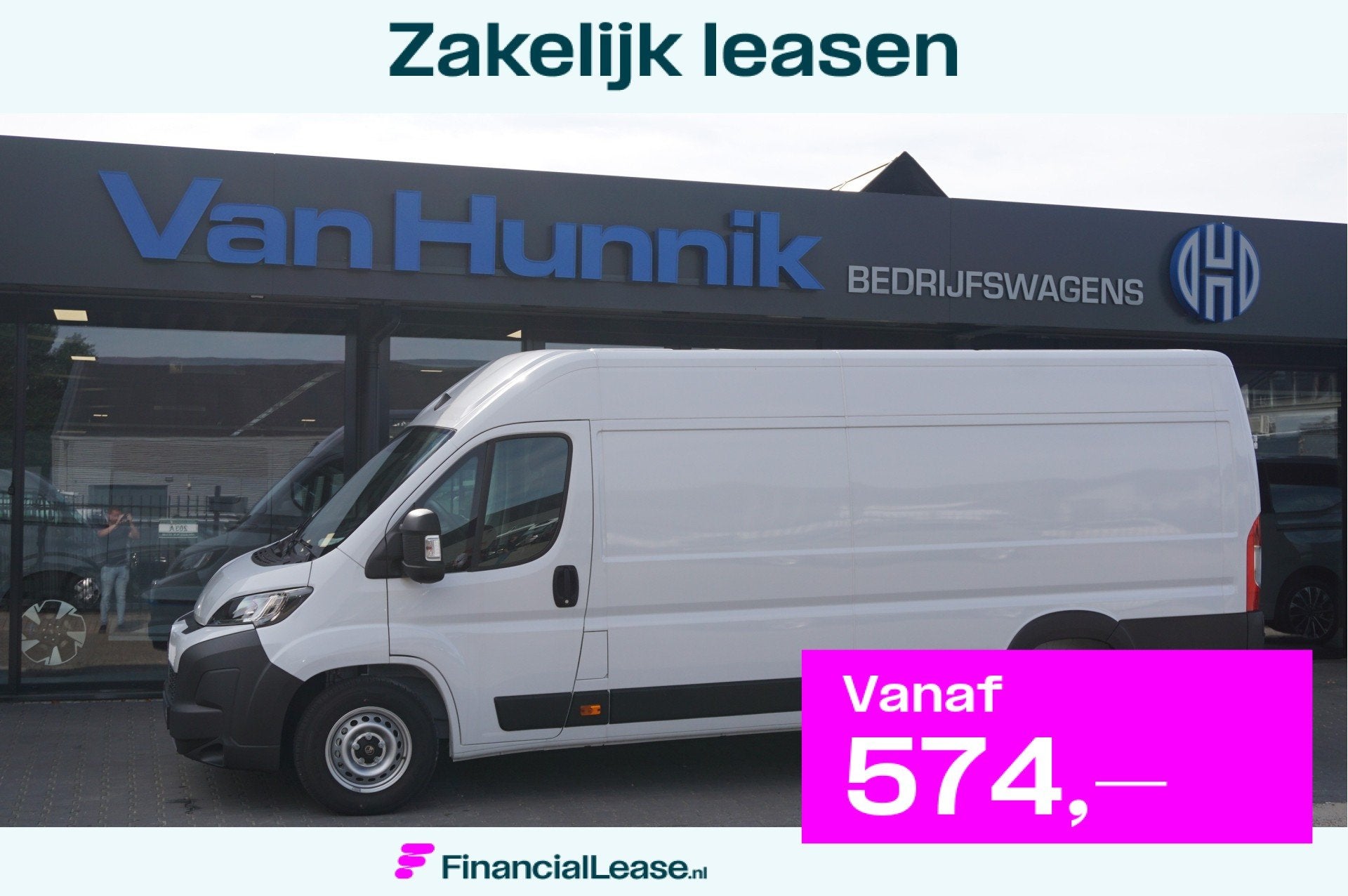 Citroën Jumper Heavy 2.2 180PK EAT8 Automaat L4H2 BPM VRIJ!, Gebruikt, 4 cilinders, Citroën, 179 pk