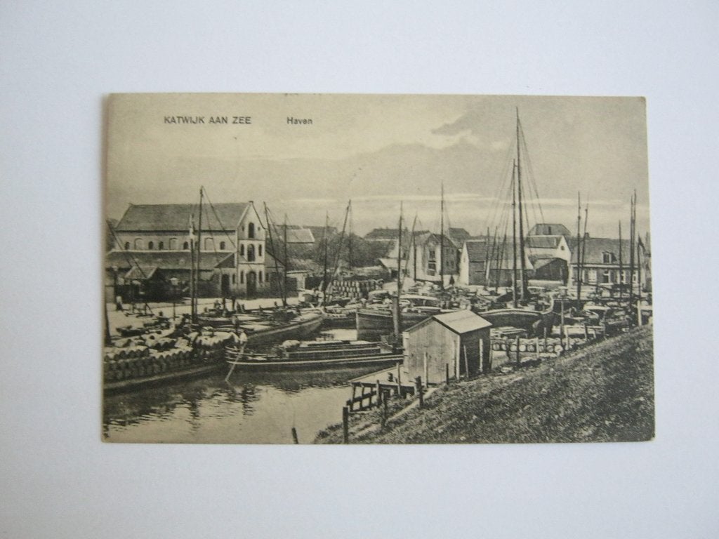 Ansichtkaarten Nederland, TC 9-91 Katwijk aan Zee, Haven1911, Ophalen of Verzenden, Voor 1920, Gelopen, Zuid-Holland