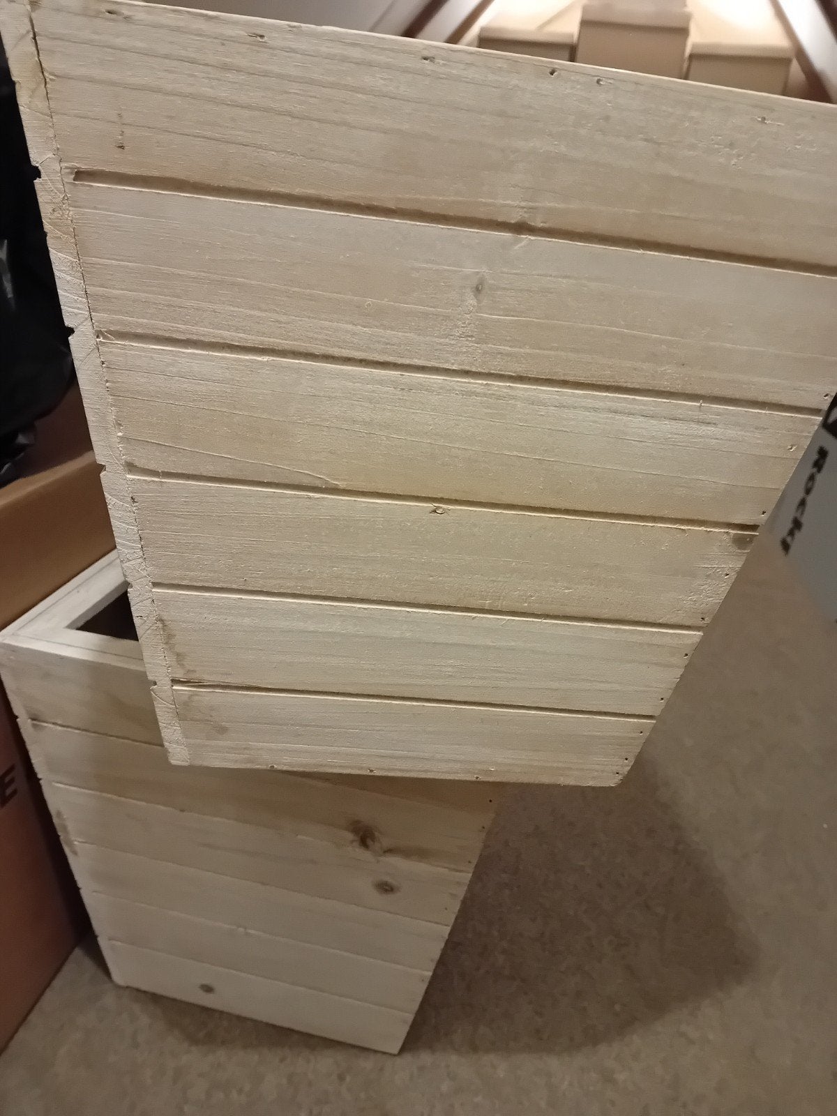 Bloempotten/bloembakken van hout, Overige materialen, Zo goed als nieuw, Minder dan 5 m², Ophalen