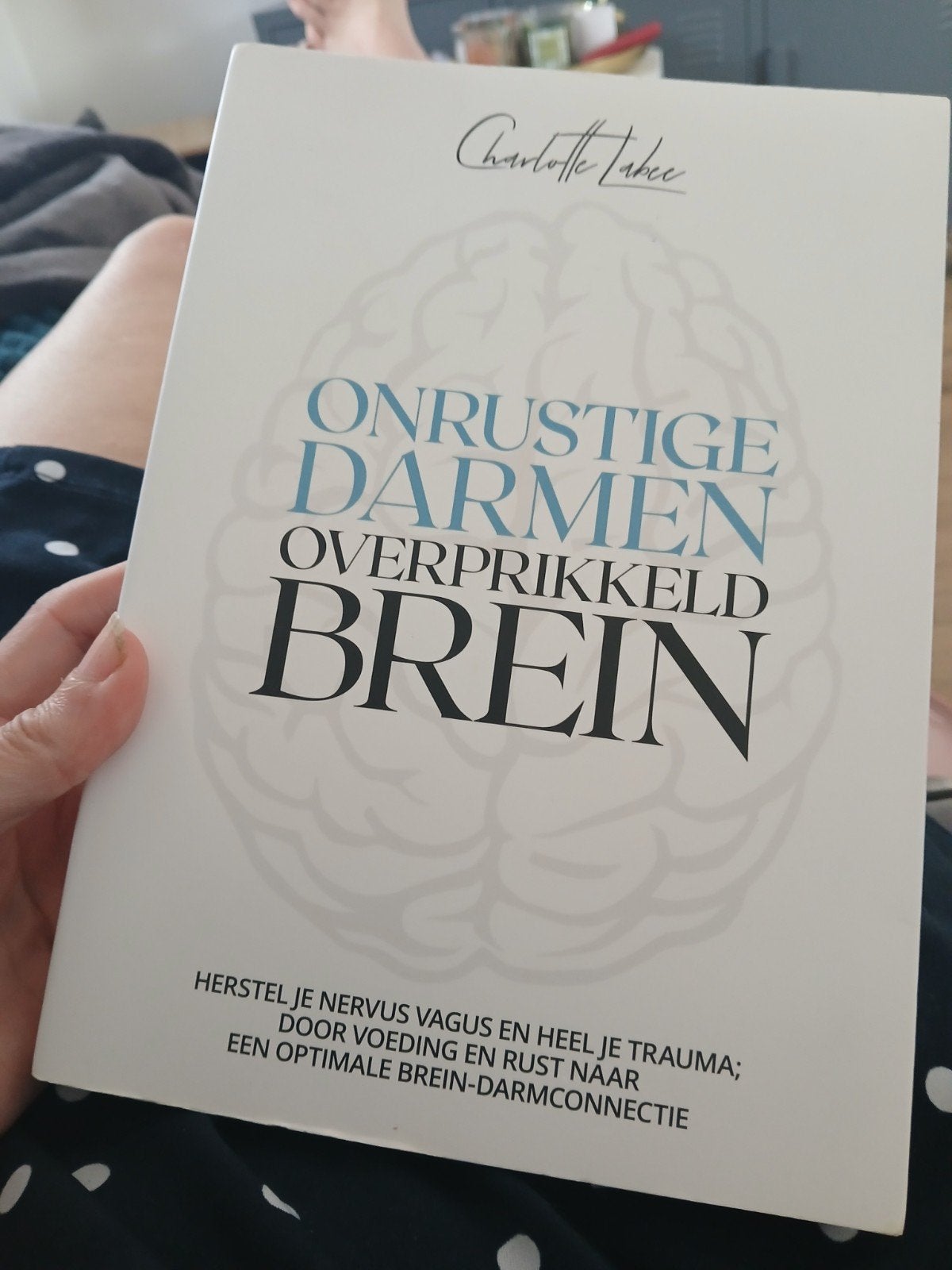 onrustige darmen overprikkeld brein, Charlotte Labee, Ophalen of Verzenden, Zo goed als nieuw, Gezondheid en Conditie, Charlotte Labee