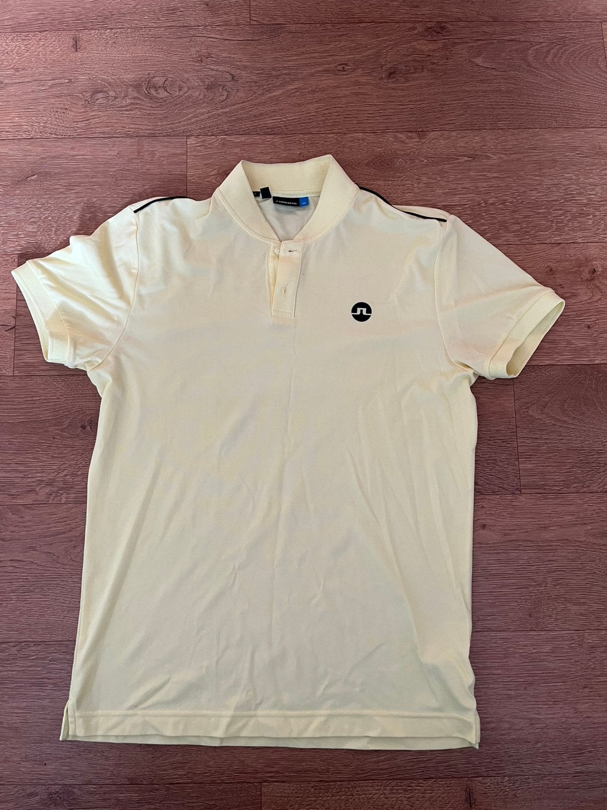 J. Lindeberg golf polo maat S, Ophalen of Verzenden, Zo goed als nieuw, Maat 46 (S) of kleiner, Geel