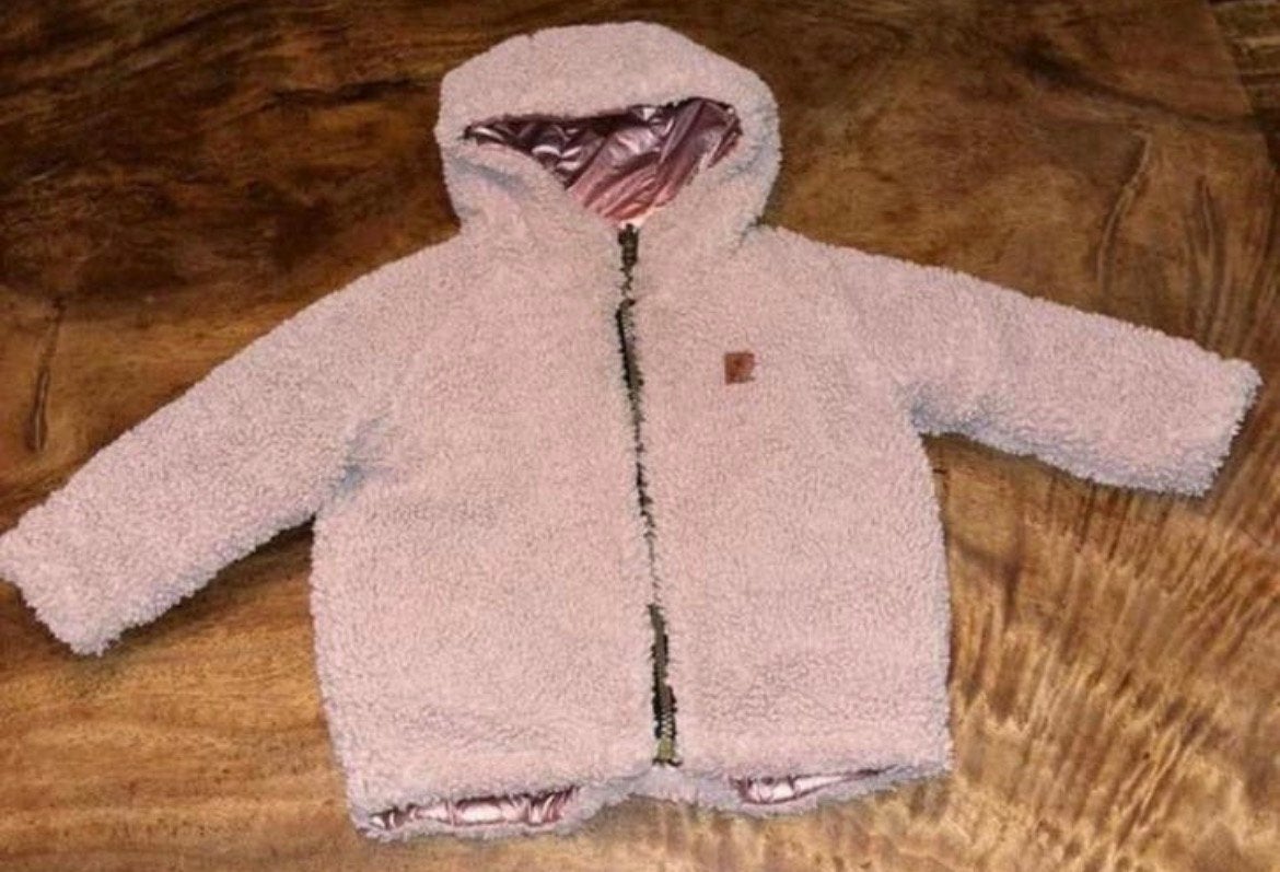 LIKE FLO jas winterjas mt 92, Kinderen en Baby's, Kinderkleding | Maat 92, Ophalen of Verzenden, Zo goed als nieuw, Meisje, Jas