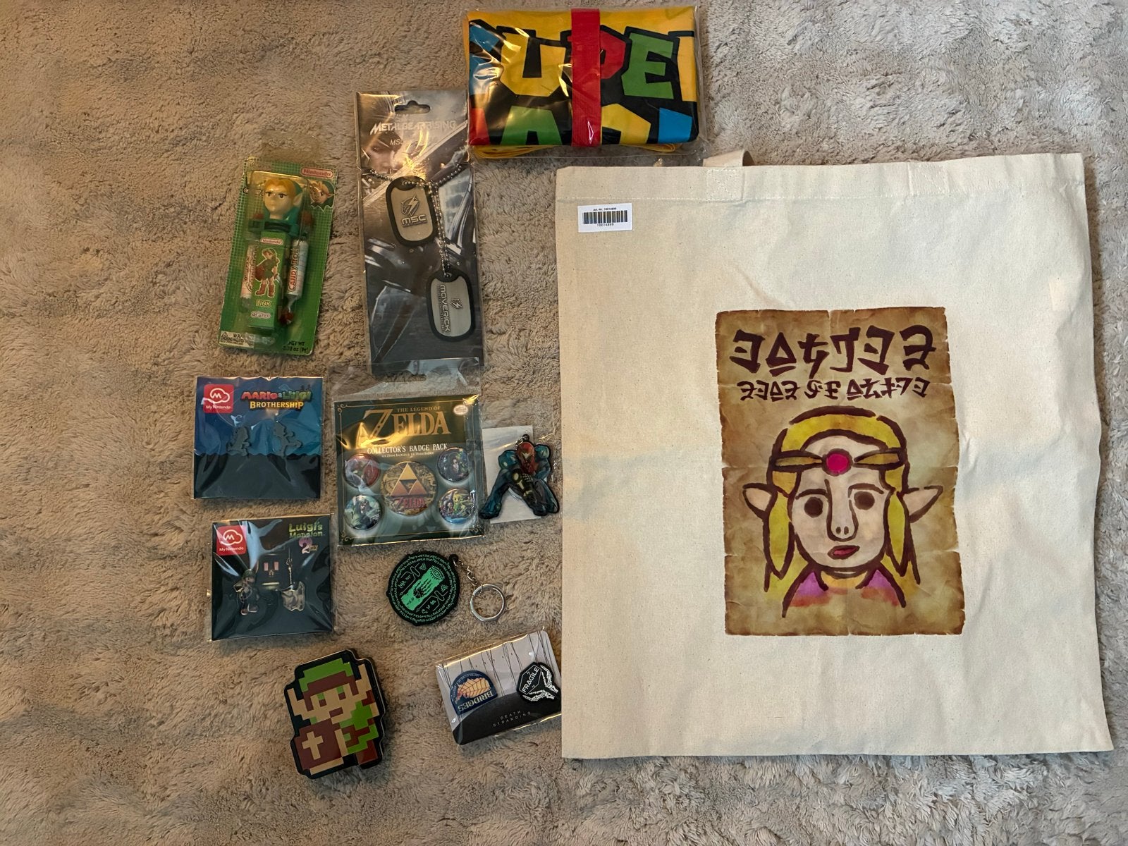 Club Nintendo items: Super Mario en Zelda verzameling, Ophalen of Verzenden, Zo goed als nieuw, Jongen of Meisje