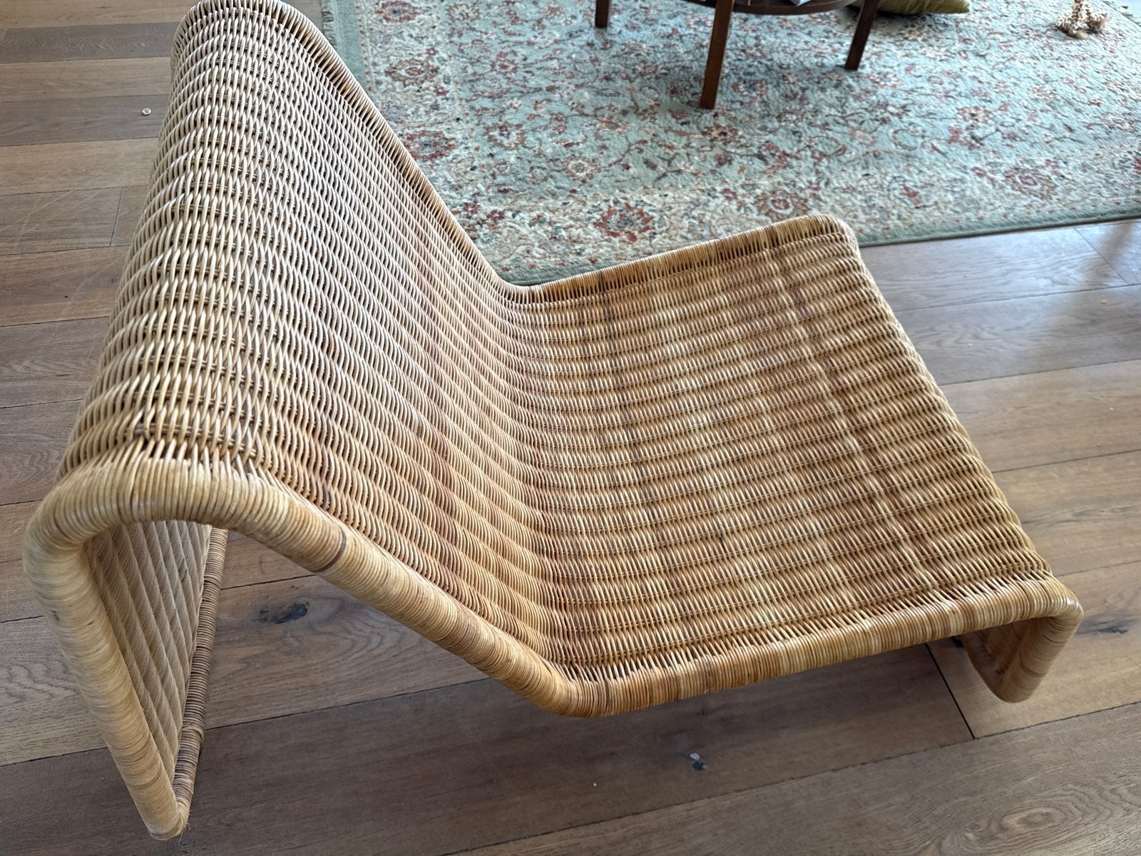 Vintage Ikea Hestra Rotan Fauteuil - Zeer Goede Conditie, Huis en Inrichting, Ophalen, Zo goed als nieuw, 50 tot 75 cm, Riet of Rotan
