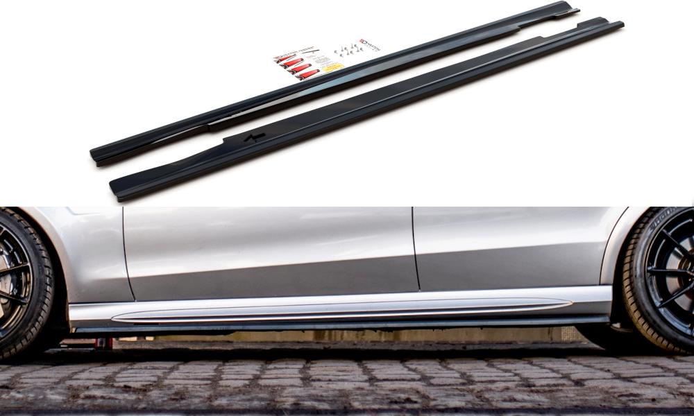 Voorlip sideskirt spoiler diffuser E63 AMG Sedan W212 12-16, Auto diversen, Tuning en Styling, Ophalen of Verzenden