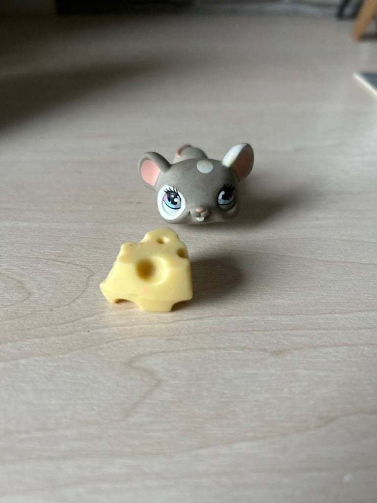 Littlest Pet Shop (LPS) Mouse #473 2008, Verzamelen, Poppetjes en Figuurtjes, Ophalen, Gebruikt