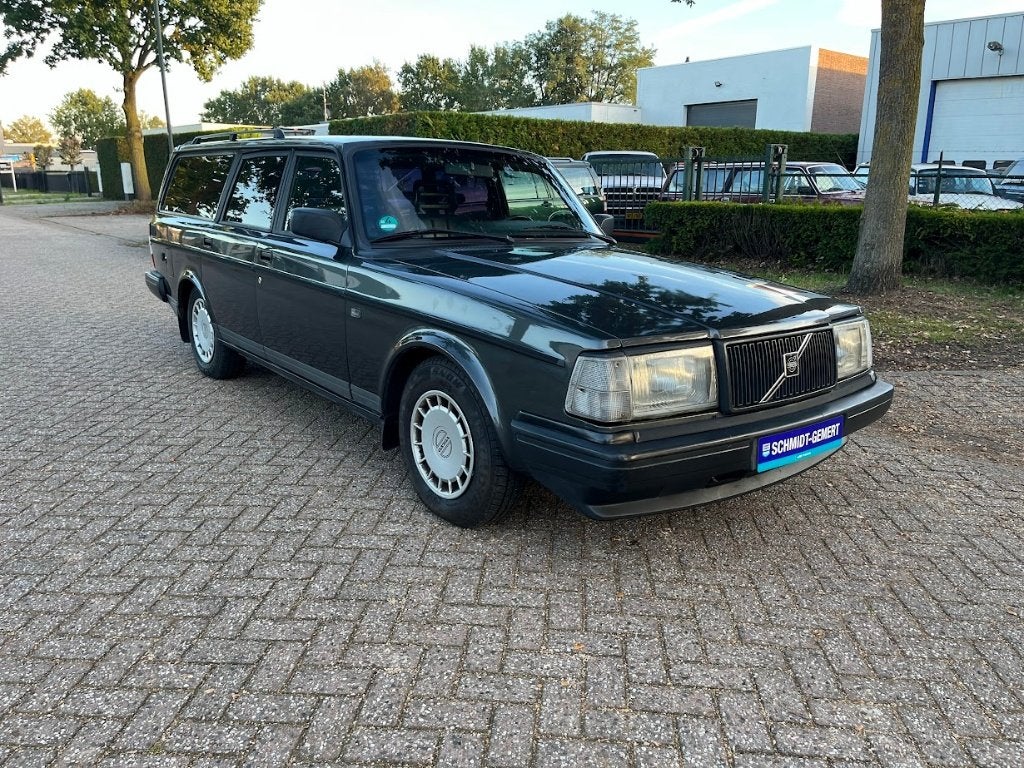1991 Volvo 240 Polar 2.0i LPG, Auto's, Achterwielaandrijving, Zwart, 4 cilinders, 116 pk