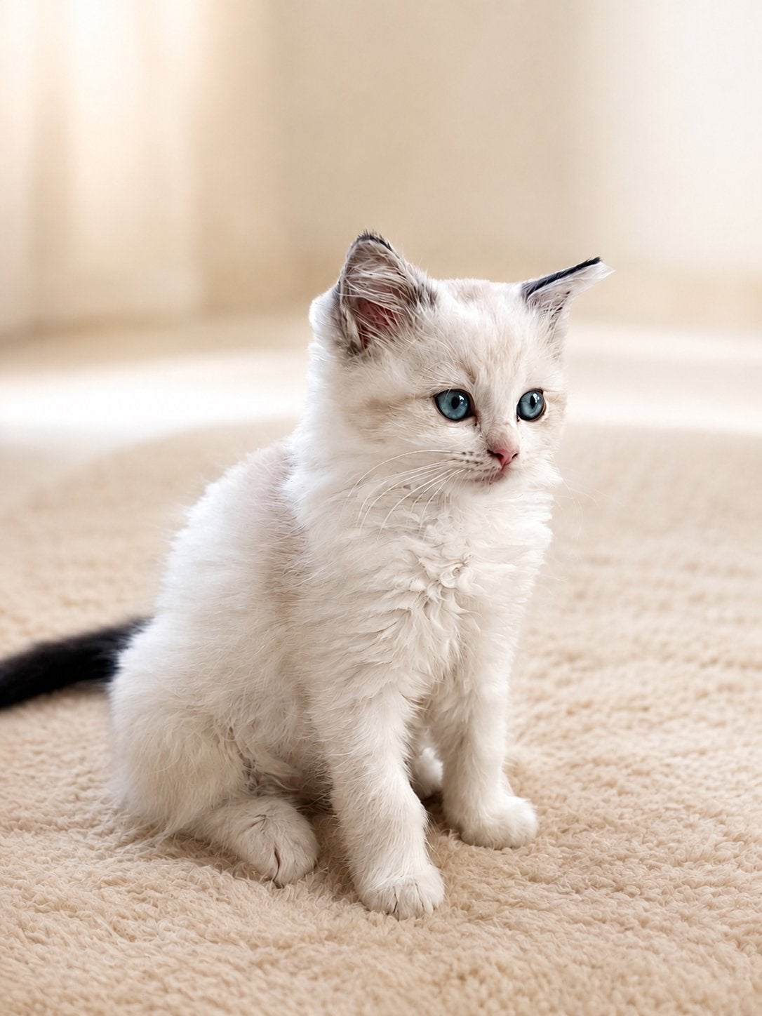 Ragdoll kitten, Poes
