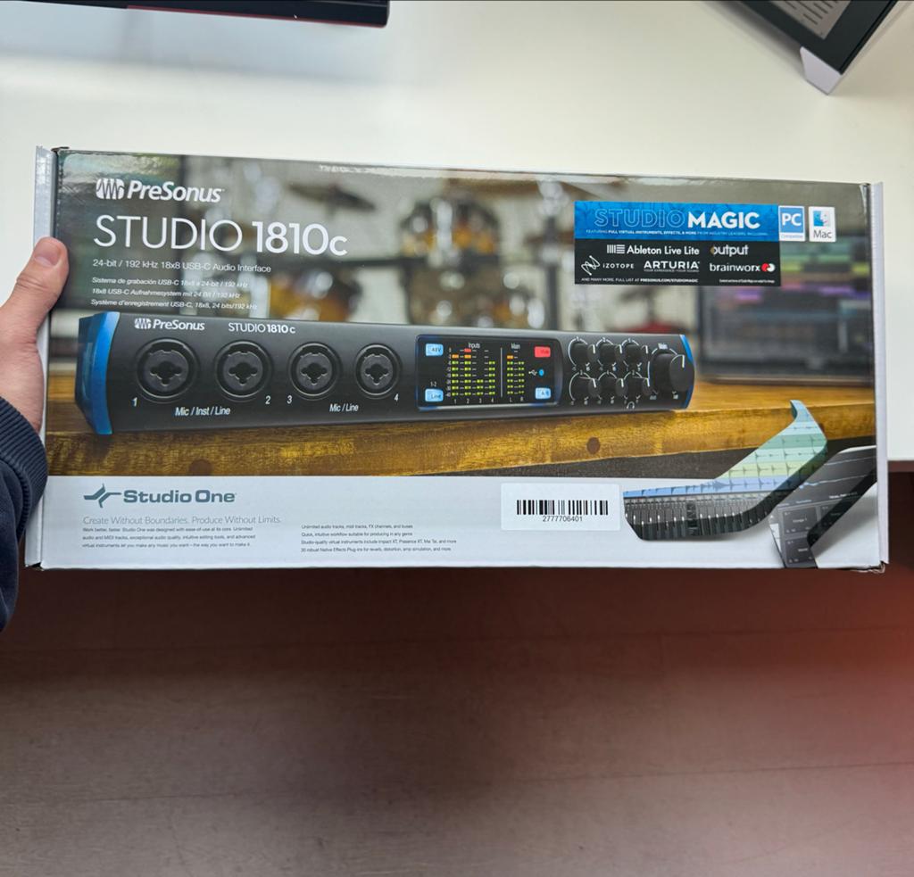 PreSonus Studio 1810c audio-interface - Zeer goede conditie, Ophalen of Verzenden, Zo goed als nieuw