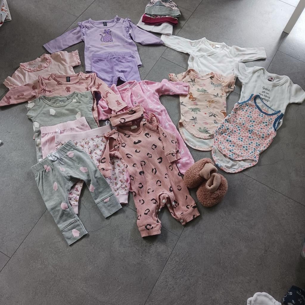 Kleding pakket meisje maat 50/56, Ophalen of Verzenden, Zo goed als nieuw, Maat 50