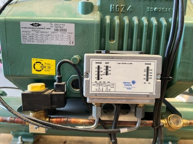 Bitzer 2DES-2Y-40S + Alfa Laval CSEH304C koelinstallatie, Ophalen, Gebruikt