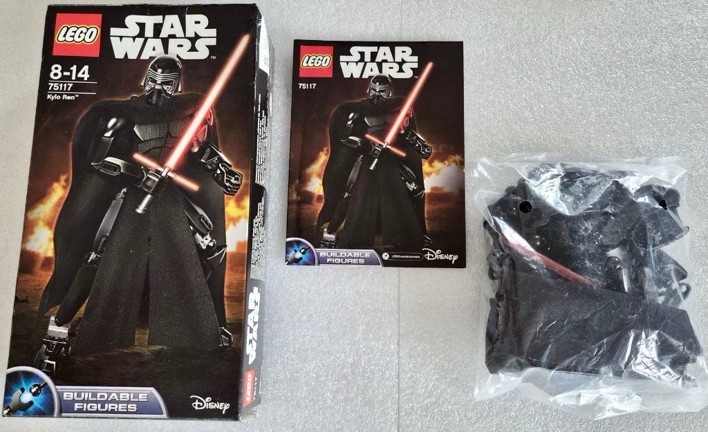 Lego Star Wars 75117 Kylo Ren uit 2015 - zgan!, Star Wars, Lego, Ophalen of Verzenden, Zo goed als nieuw