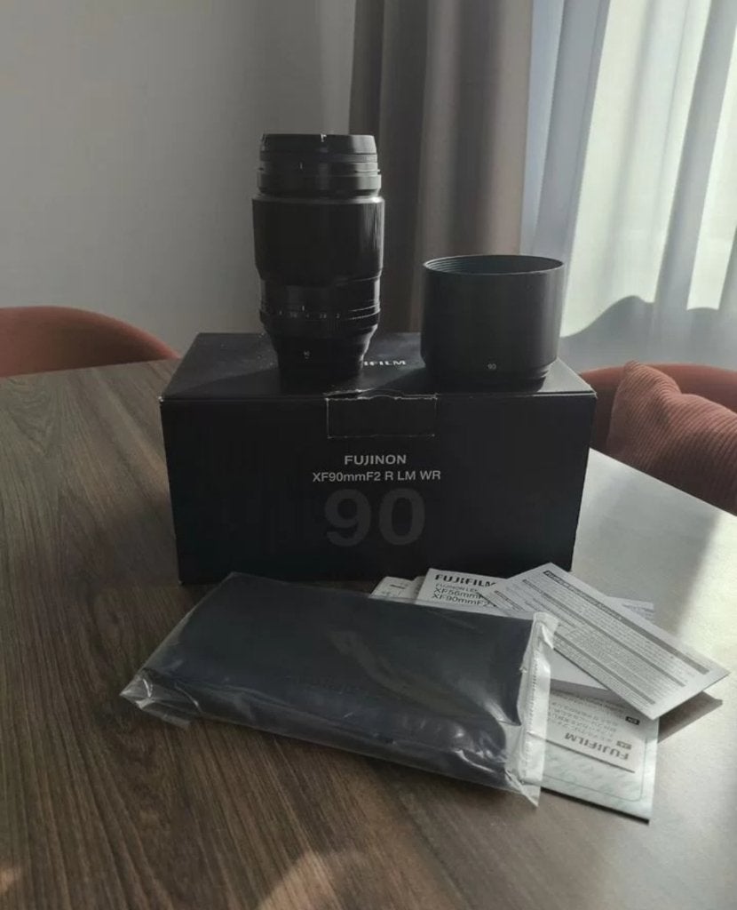 Fujifilm XF 90mm F2 R LM WR, 90 mm, Fujifilm, Multi-coated, Zo goed als nieuw