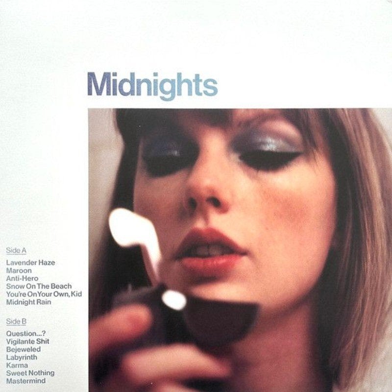 Taylor Swift – Midnights | LP | Blue Translucent Marbled…, 2020 tot heden, Ophalen of Verzenden, Nieuw in verpakking, Poprock