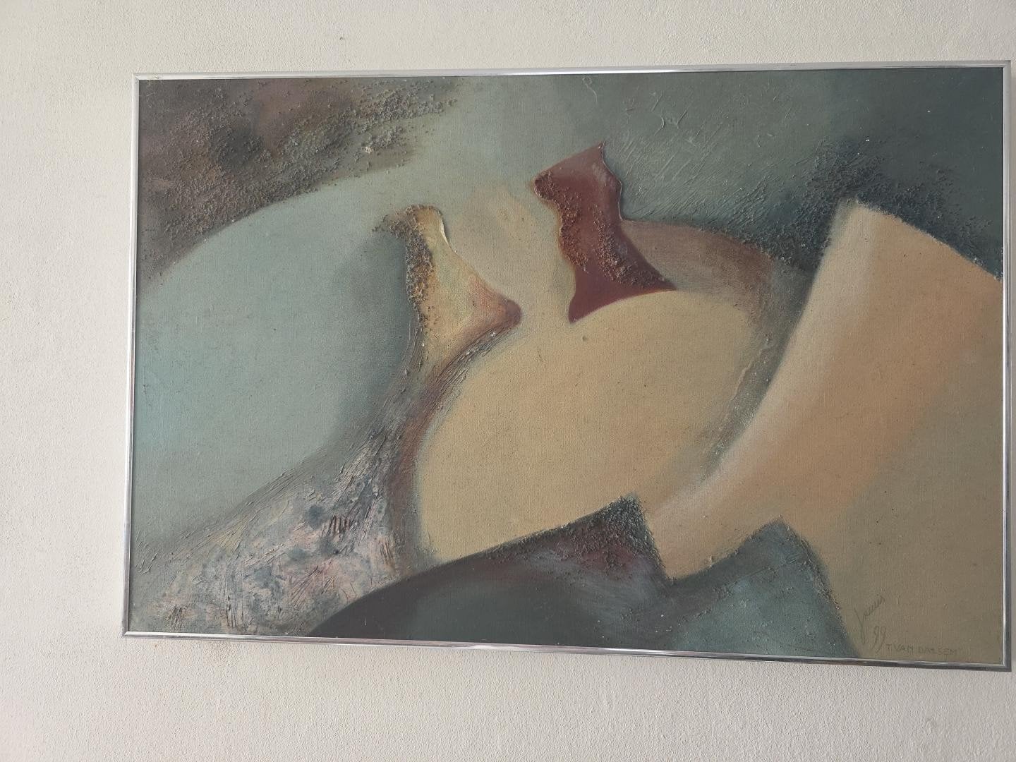 Truus van Dalsem origineel schilderij 61 bij 91 cm, Ophalen of Verzenden