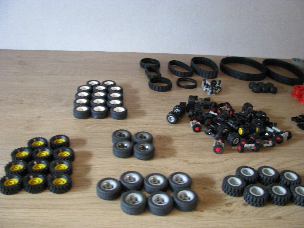 Lego Banden En Velgen, Ophalen, Zo goed als nieuw, Losse stenen, Lego