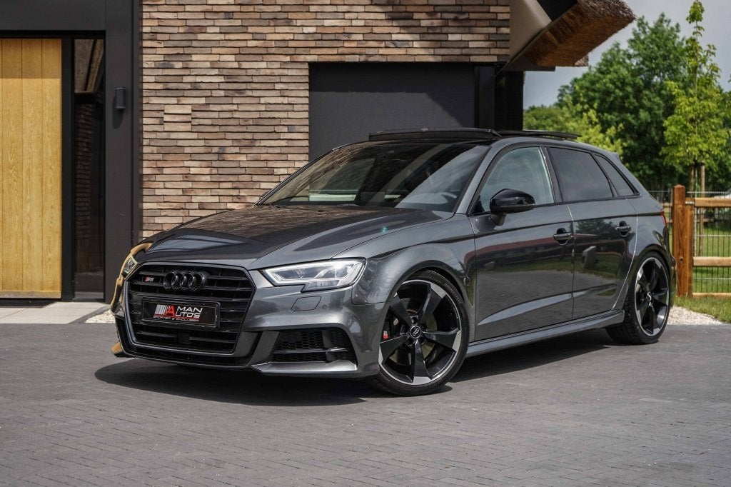 Audi S3 Sportback 2.0 TFSI Quattro Pano/B&O/ACC/Virtual/300P, Auto's, Automaat, S3, 15 km/l, Gebruikt