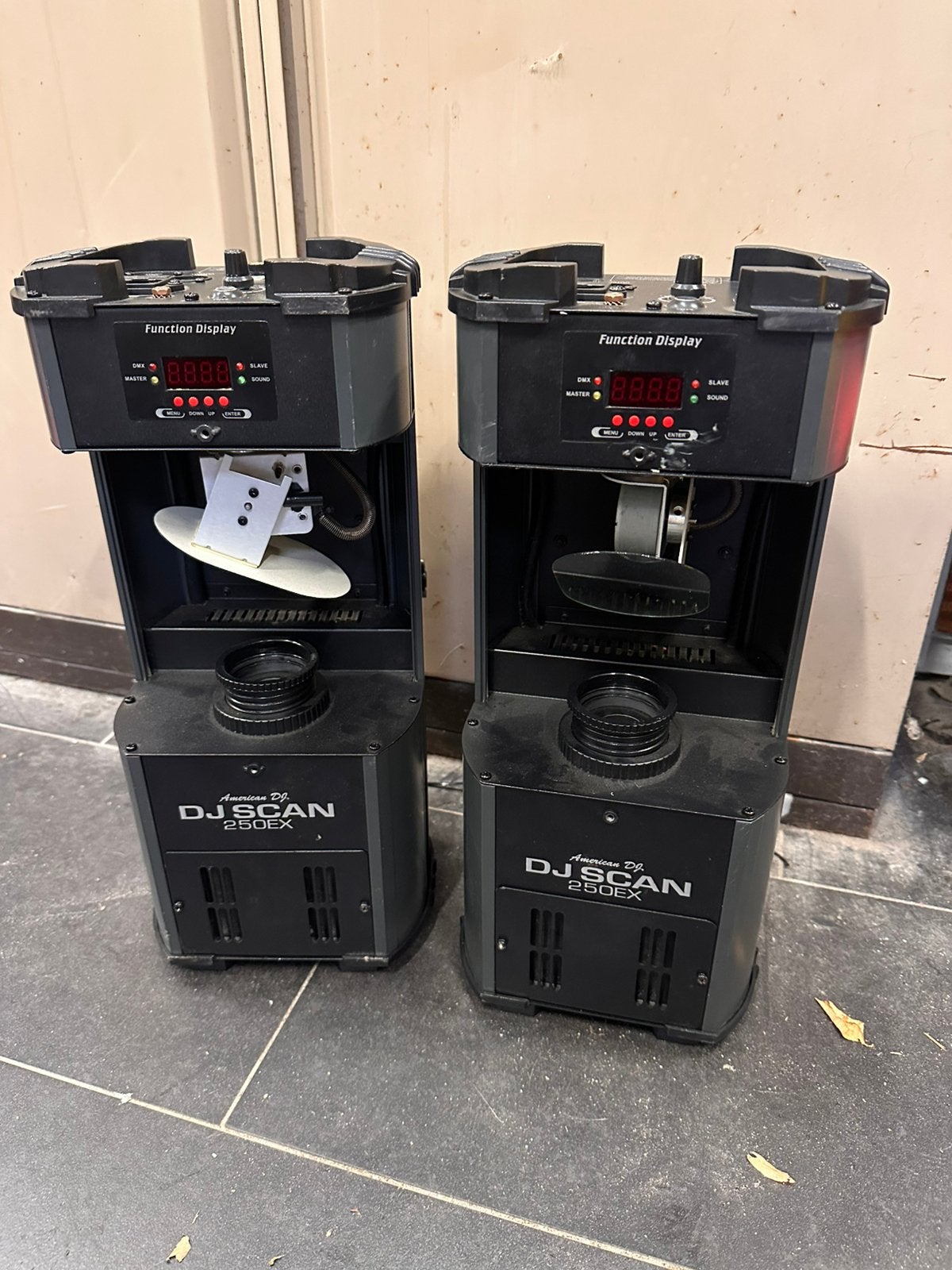 American dj scanners 250ex, Ophalen, Gebruikt