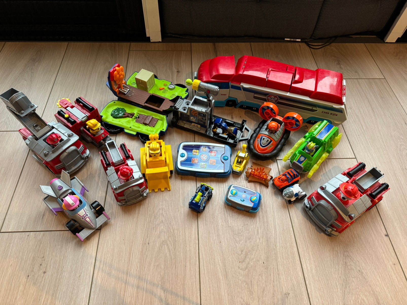 Paw Patrol auto’s! Hele grote set., Ophalen of Verzenden, Zo goed als nieuw, Afstandsbediening