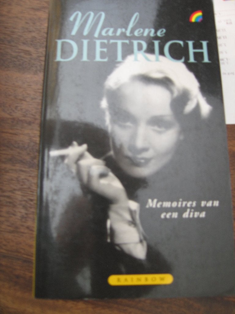 Marlene Dietrich Memoires van een DIVA, Ophalen of Verzenden, Zo goed als nieuw