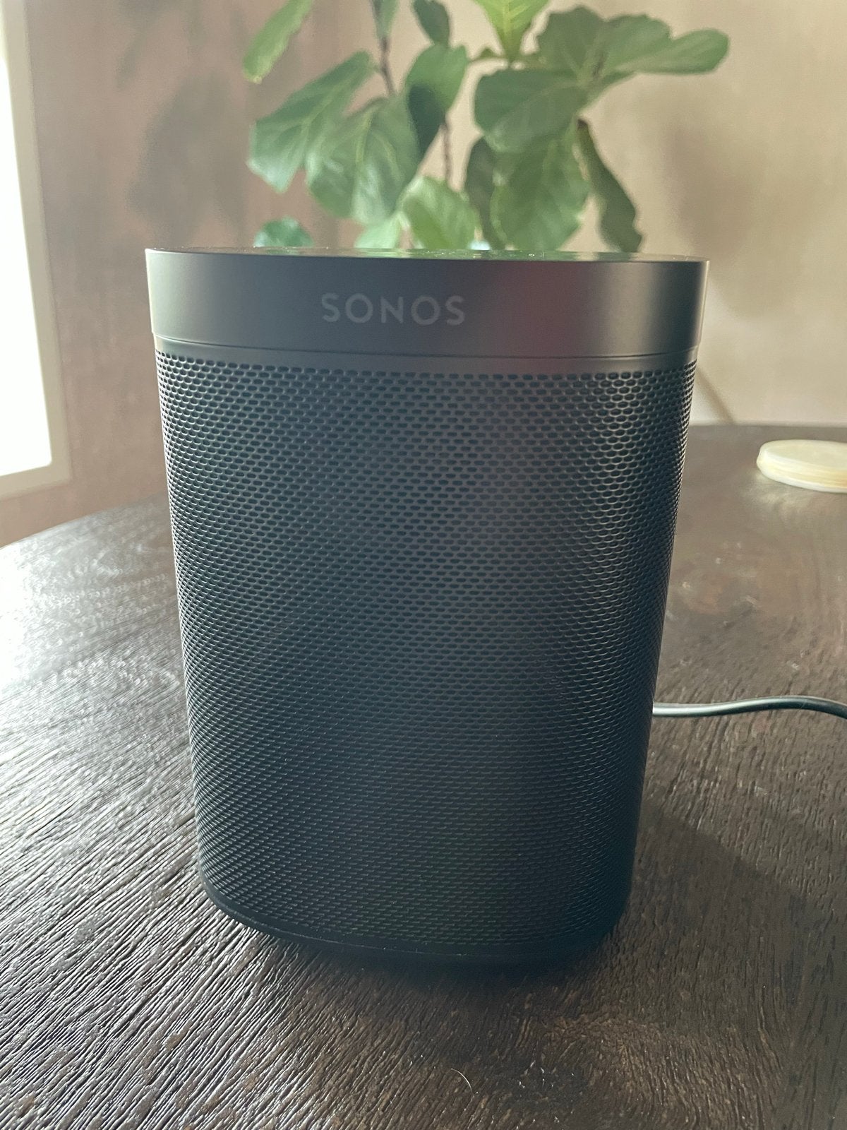 Sonos One SL - Zwart, bedrade slimme speaker
